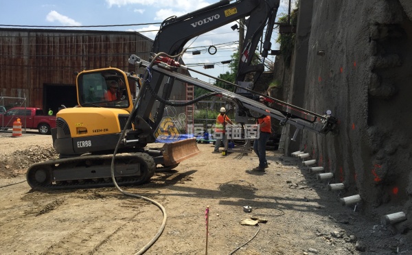 護(hù)坡錨桿施工工藝流程